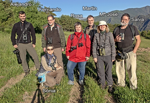 Salida ornitológica Araós-Bonaigua junio 2019 – Grupo Local SEO Barcelona