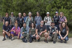 Asistentes a esta salida (faltan dos)(Delta del Llobregat 6-10-2019)
